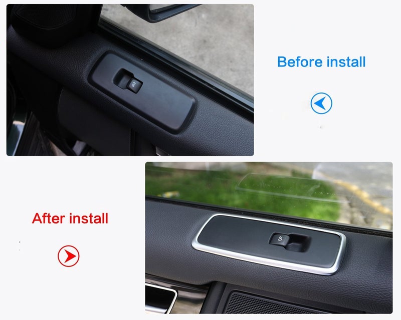 METYOUCAR For Land Rover Discovery 4 2009-2016 ABS Chrome Car Window Lift Button Switch Frame Cover Trim For Range Rover Sport 2010-2013 - Image 2